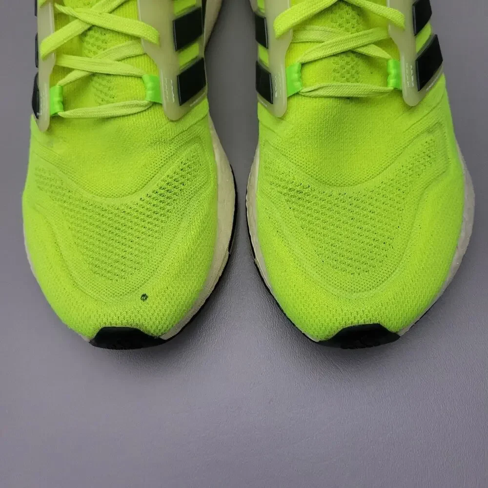 Adidas Ultraboost 22 Men Running Shoes Athletic Yellow Trainers GX6639 Size 10